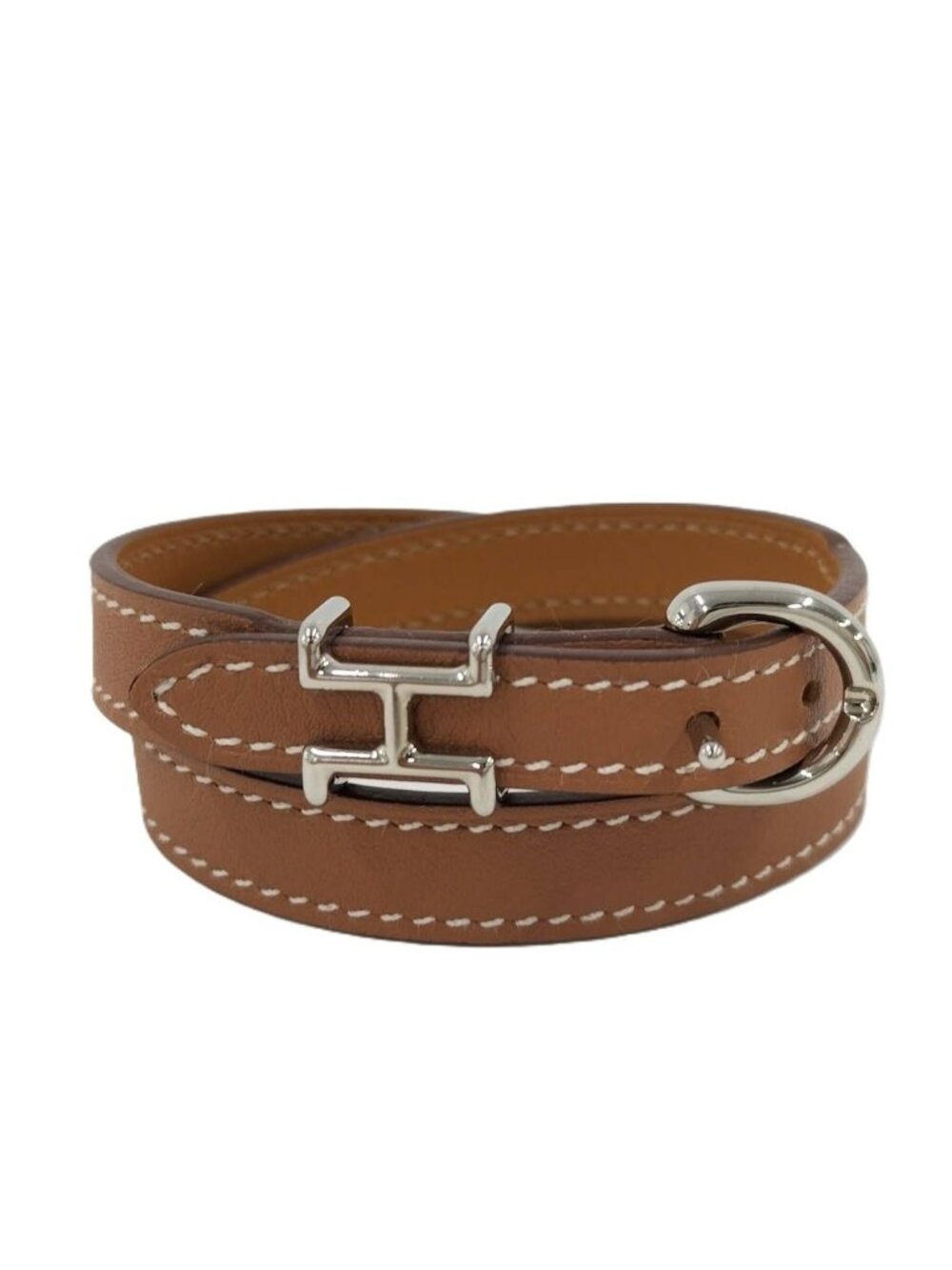 Hermes Trench Bracelet Leather